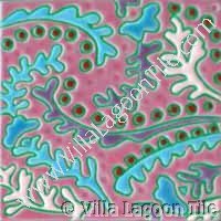 seaweed design tile