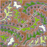 Pink and purple tile