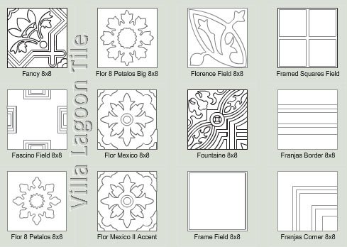 custom cement tile from mexico