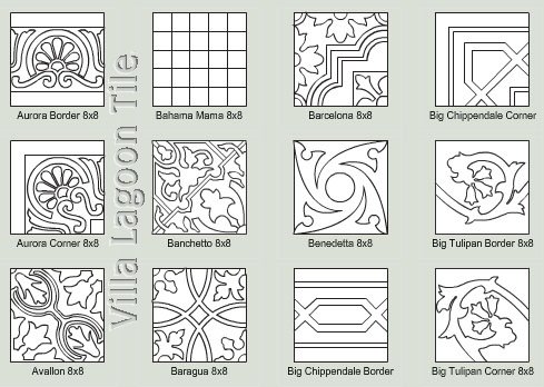 Mission Tile designs