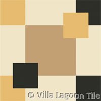 Geometric mexican tile