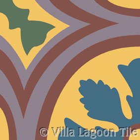 Old World cement tile