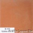 Terra cotta mexican tiles