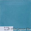 Blue floor tile