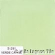 green floor tile