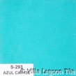 Aqua turquoise colored floor tile