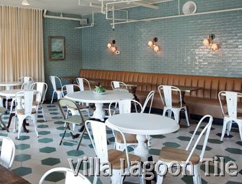 Palihotel dining room tile