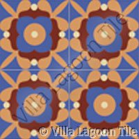 mosaic house encaustic tile