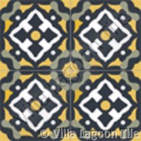 Smaller cement tiles
