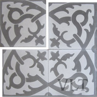 Wrought Iron Cment Tile  Original Mission Tile