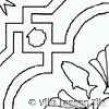 Savona tile pattern, cement tile