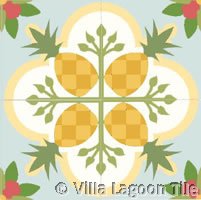 Pineapple Cement Tile