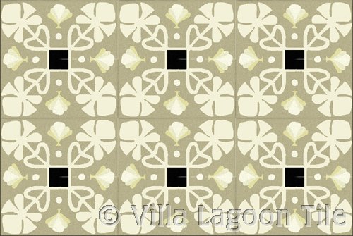Neutral colored floor tile