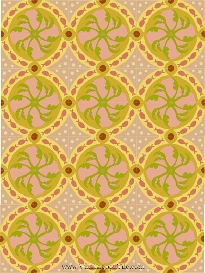Pescado Tile Floor Tessellated