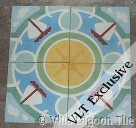 sailboat tile photo