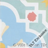 Savona Bech no fish encaustic cement tile
