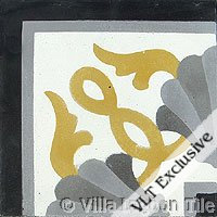 Sea shell pattern tile for coastal decor