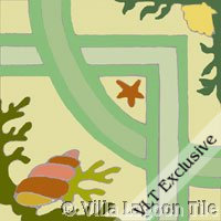 trapani green tile