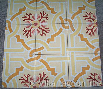 Venetian Sunset Tile Samples