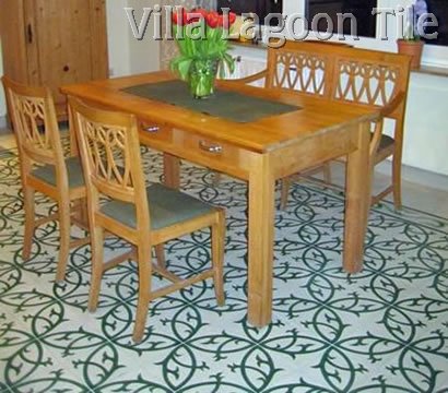 European zement tile floor