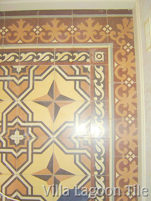 French cement tile, ciment