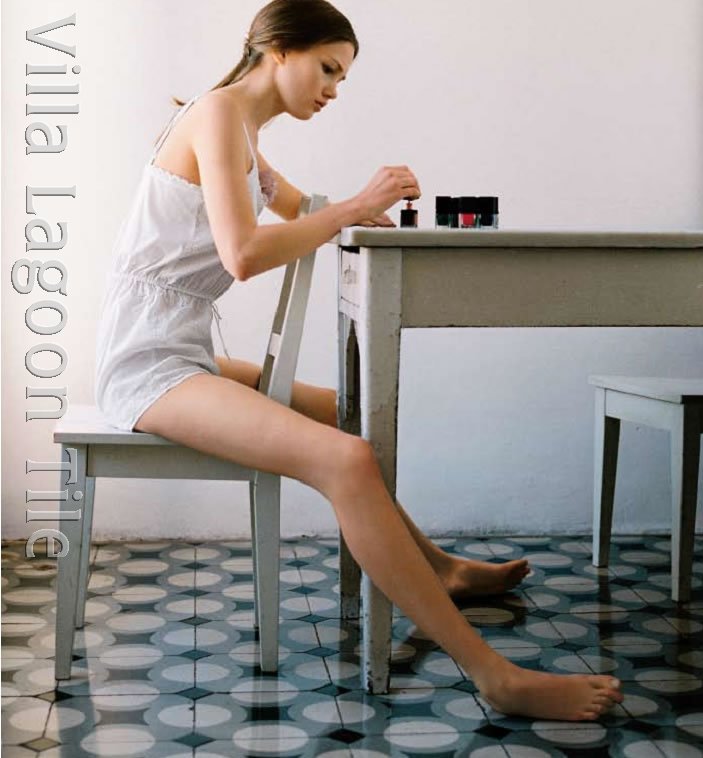 Tile floor in Urban Outfitters Catalog