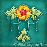 Daffodill art tile
