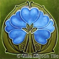 Bluebell art tile