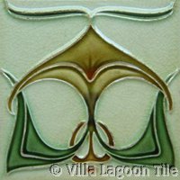 Art noveau tile