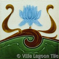 Art tile border