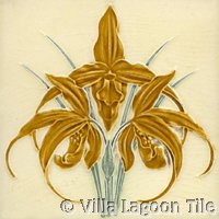 Orchid tile designs
