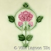 Feminine tile designs