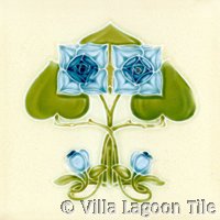 Reproduction victorian tile