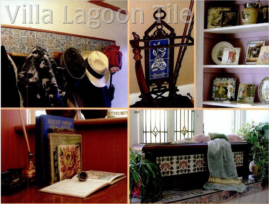 stairs with antique tiles