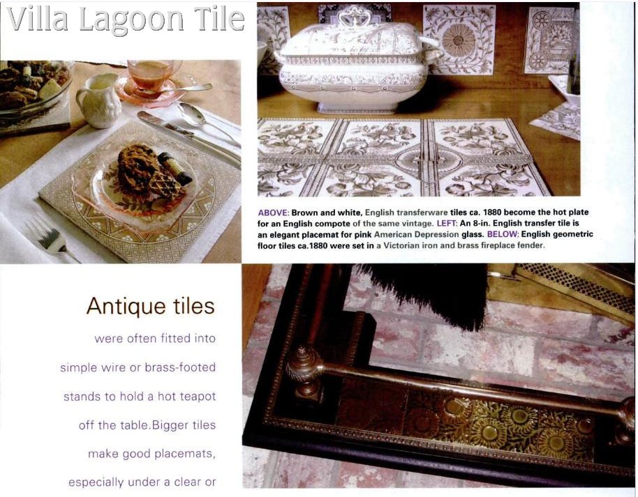 Antique tiles magazine article