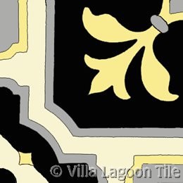 Tile floor designs for Balzac Coffee Roasters