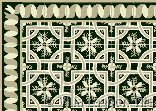 kitchen farm house tile floor cement