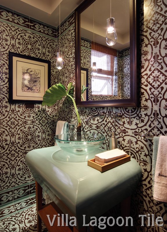 Aguayo tile bathrooms