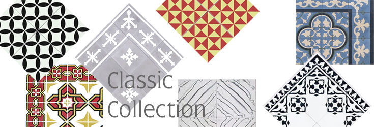 Classic French and Cuban Cement Tile