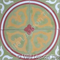 Mexican cement tile design