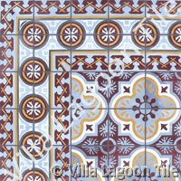 Church floor encaustic tile designs