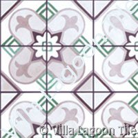 Classic concrete tile