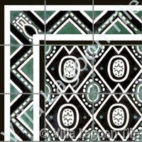 Vintage cement tile