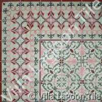 Vintage floor tile