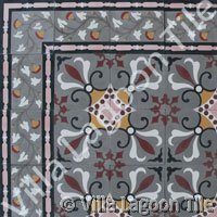 Old world pattern tile