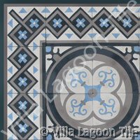 Reproduction tile for restorations