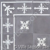 Cadiz cement tile pattern