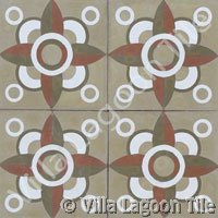 Angular classic cement tile