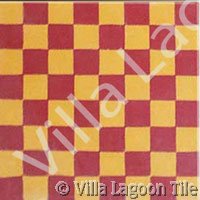 European tile pattern
