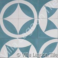 Cement encaustic tile